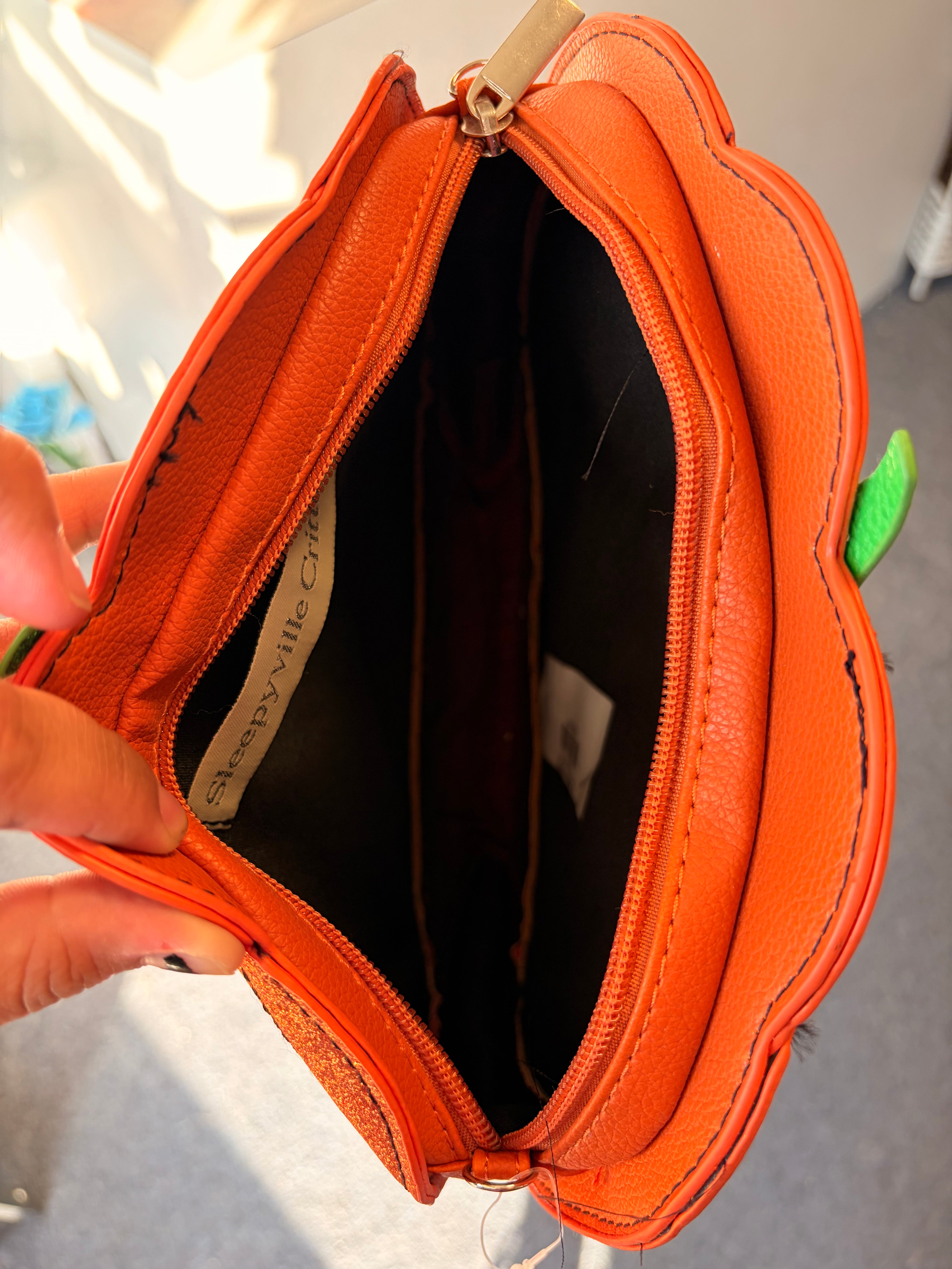 Double Sided pumpkin crossbody