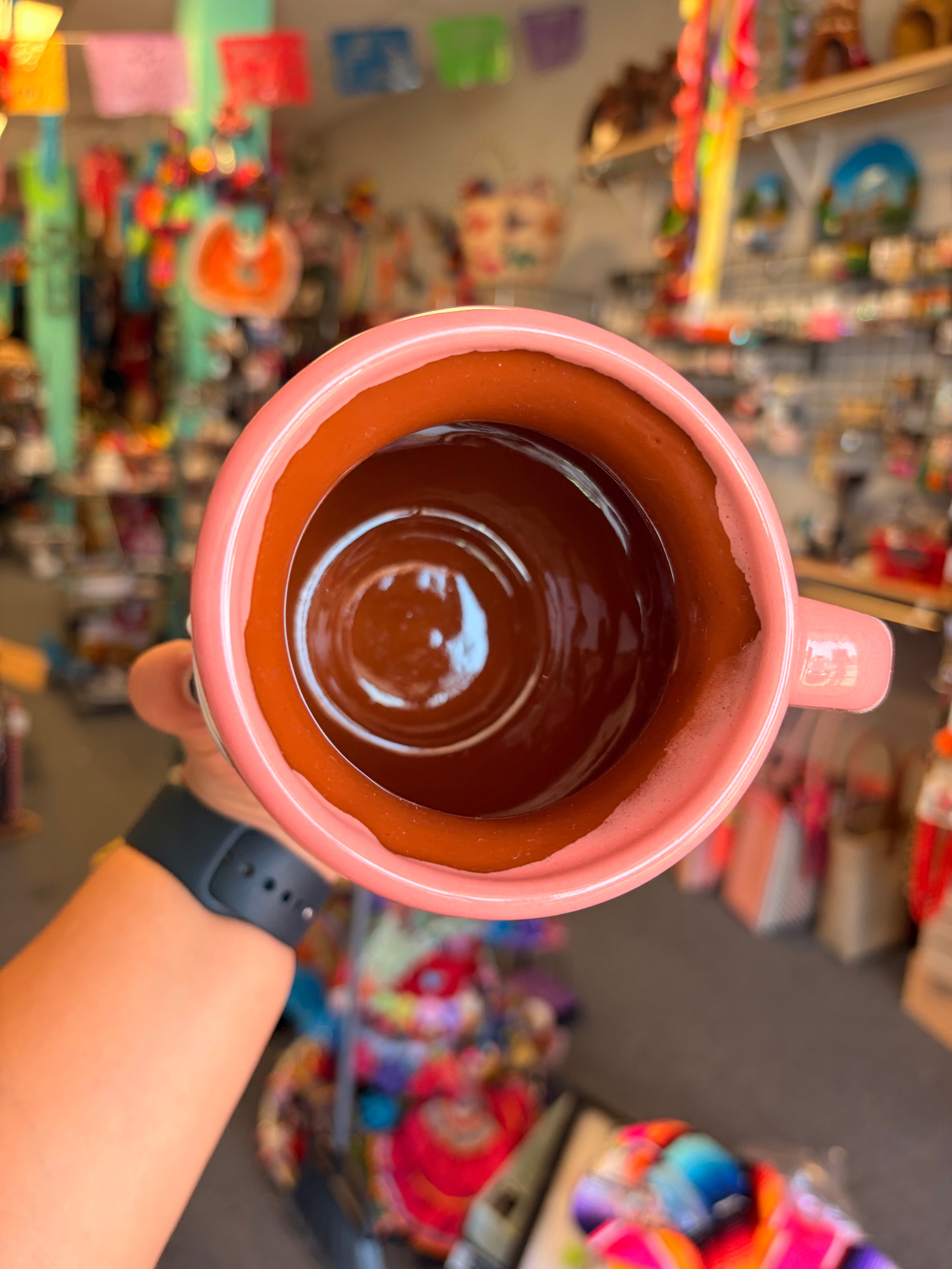 Pink ghostie mug