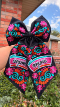 Spurs Jumbo Bow