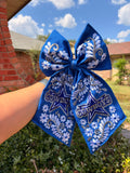 Cowboys Blue Jumbo Bow